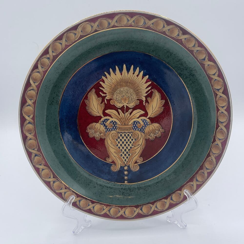 ORIENTAL ACCENT 10 INCH LOCHINVAR DECORATIVE PLATE, Made in China, Porcelain